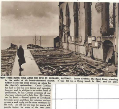 1947 Canon Griffiths Ruins Of St. Leonards Church